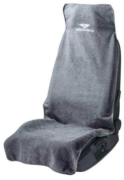 WALSER PKW-Sitzaufleger Multicover, Auto-Sitzauflage waschbar grau, 1 Stück