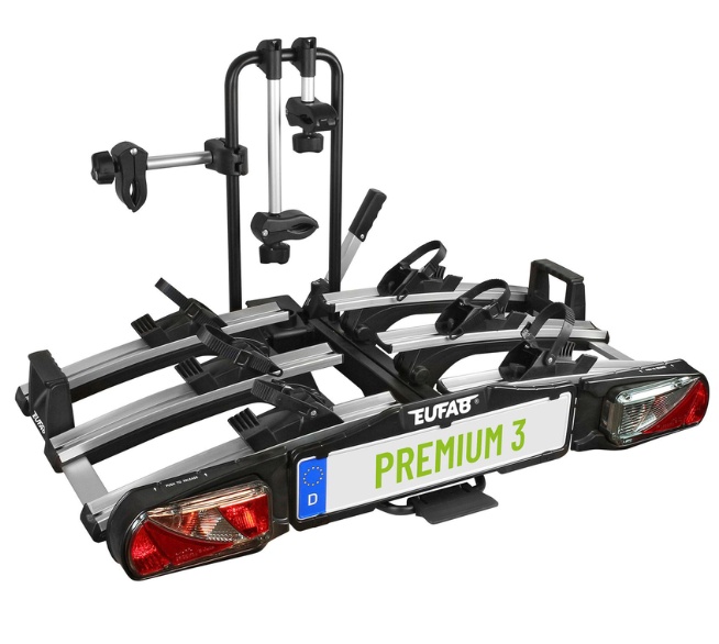 EUFAB Fahrradträger PREMIUM 3 für 3 Fahrräder