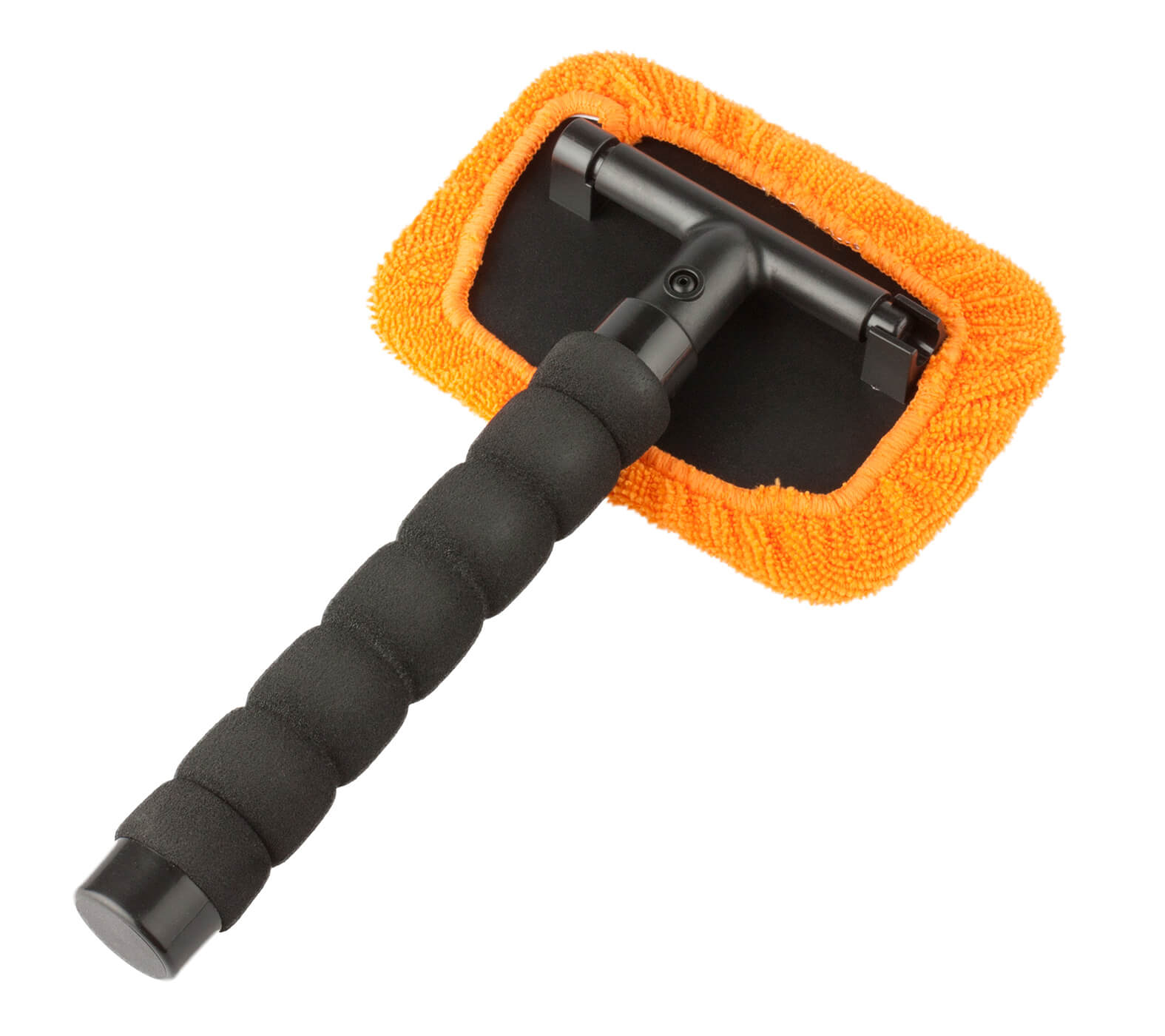 walser-autoscheiben-innenreiniger-21396717 WALSER Scheibenreiniger inkl. Sprühflasche, Autoscheibenreiniger teleskopierbar 26 - 42 cm orange