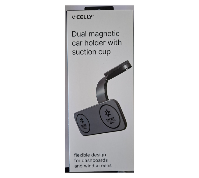 Celly GHOSTSUPMAGDUO magnetische Duo-Handyhalterung
