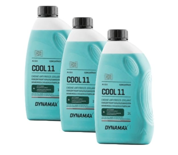 DYNAMAX Kühlflüssigkeit G 11 Cool Ultra -72°C 3x1 Liter Online-Bundel