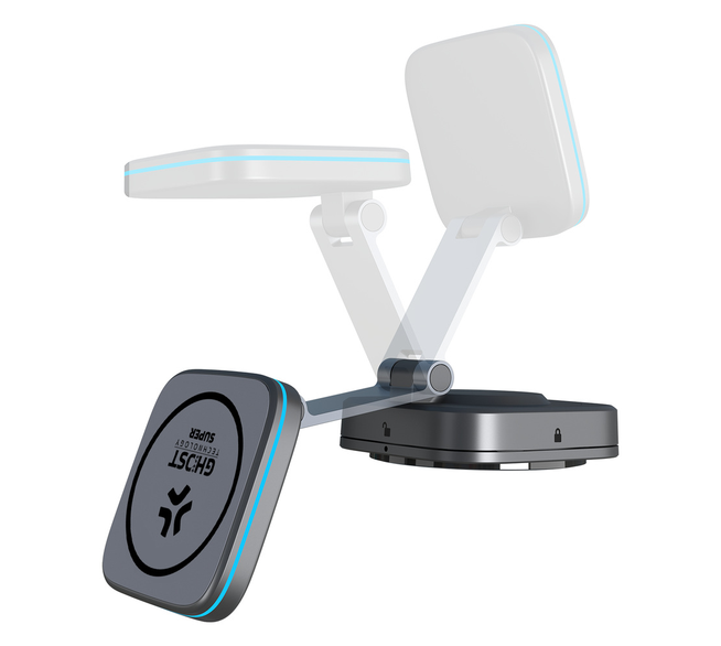 Celly GHOSTSUPMAGSCCH magnetische Handyhalterung mit Ladefunktion