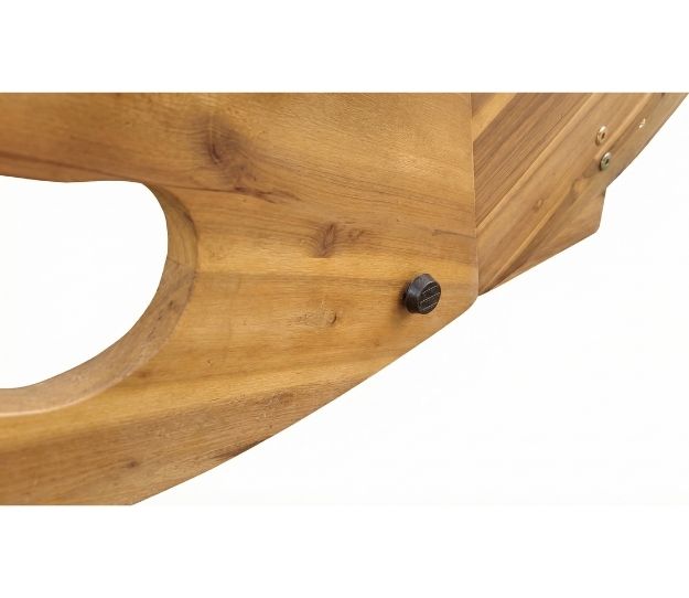 PRESTIGE Ergonomische Schwungliege Akazienholz