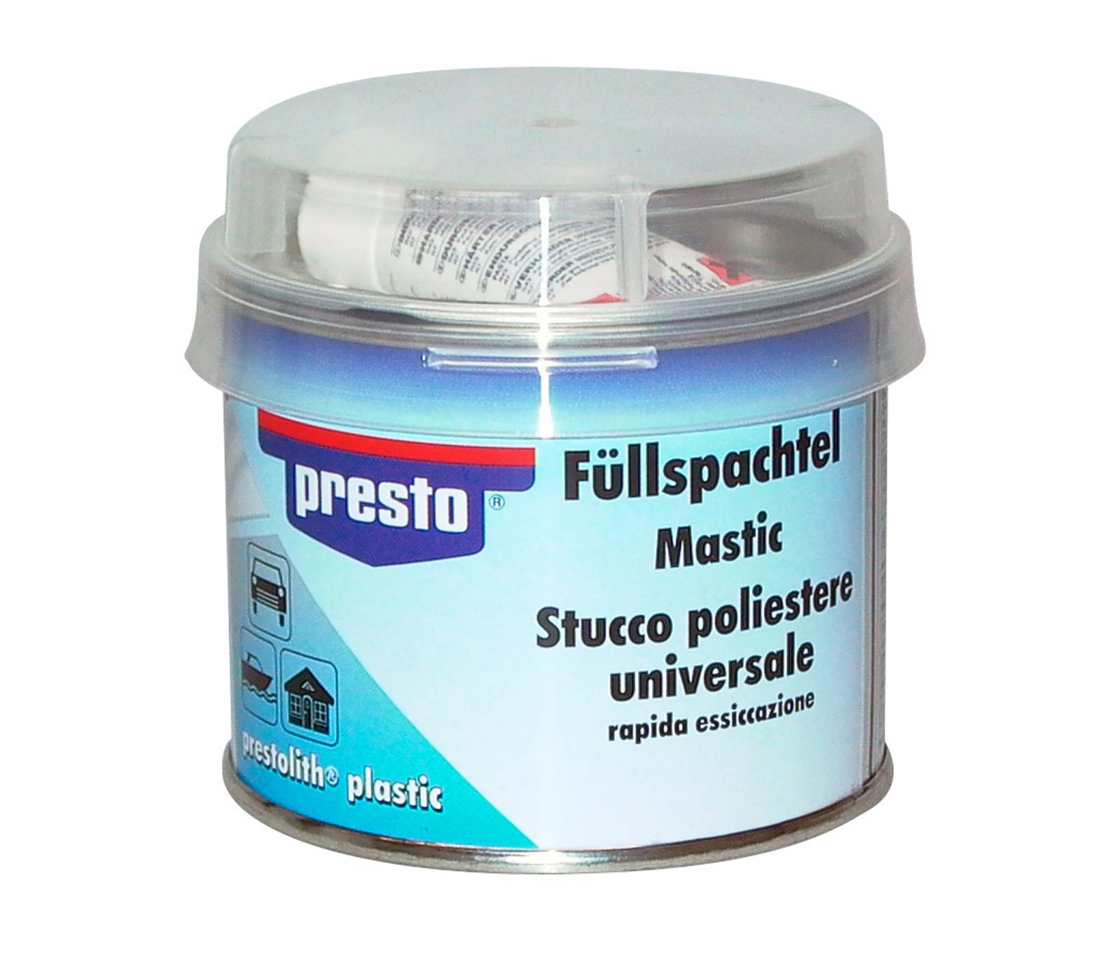 PRESTO Füllspachtel styrolreduziert 250 g inkl. Härter
