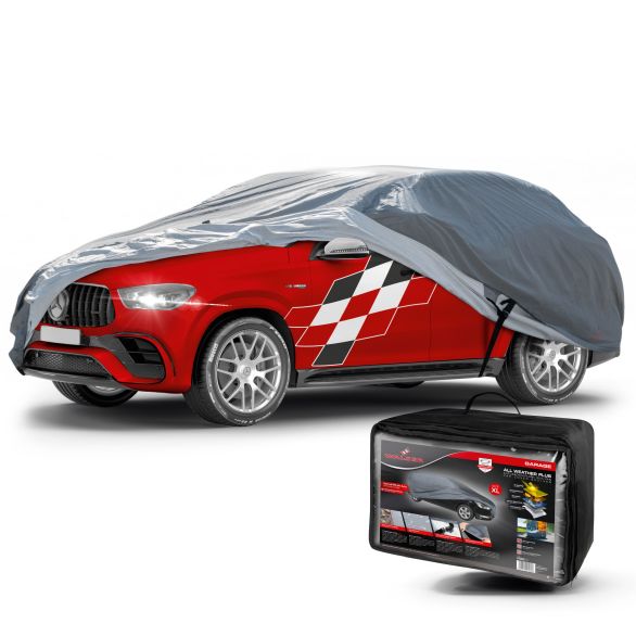 WALSER Abdeckplane Auto All Weather Plus, Vollgarage Größe 10 SUV/VAN