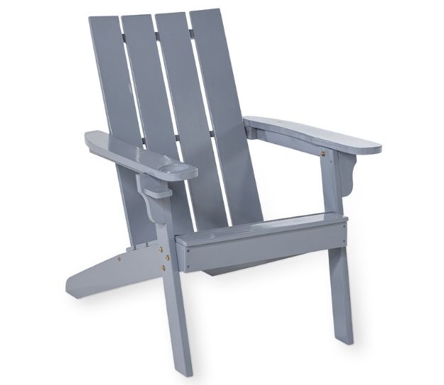 PRESTIGE Adirondack Gartenstuhl Akazienholz blau