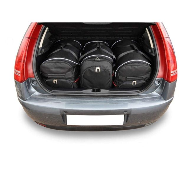 KJUST CITROEN C4 HATCHBACK 2004-2010 Kofferraumtaschen Set 3 Stk.