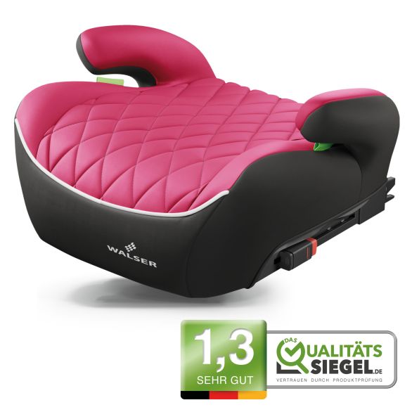 WALSER Kindersitzerhöhung Auto Andy mit ISOFIX-Schienen, R 129 geprüft