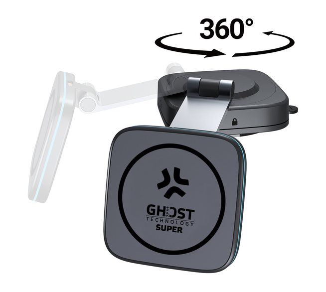 Celly GHOSTSUPMAGSCCH magnetische Handyhalterung mit Ladefunktion