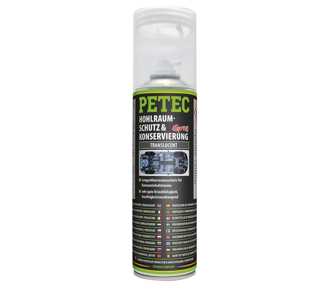 PETEC Hohlraumschutz und Konservierung translucent 500 ml