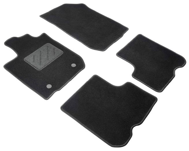 WALSER Comfort Fußmatten für Dacia Logan MCV II