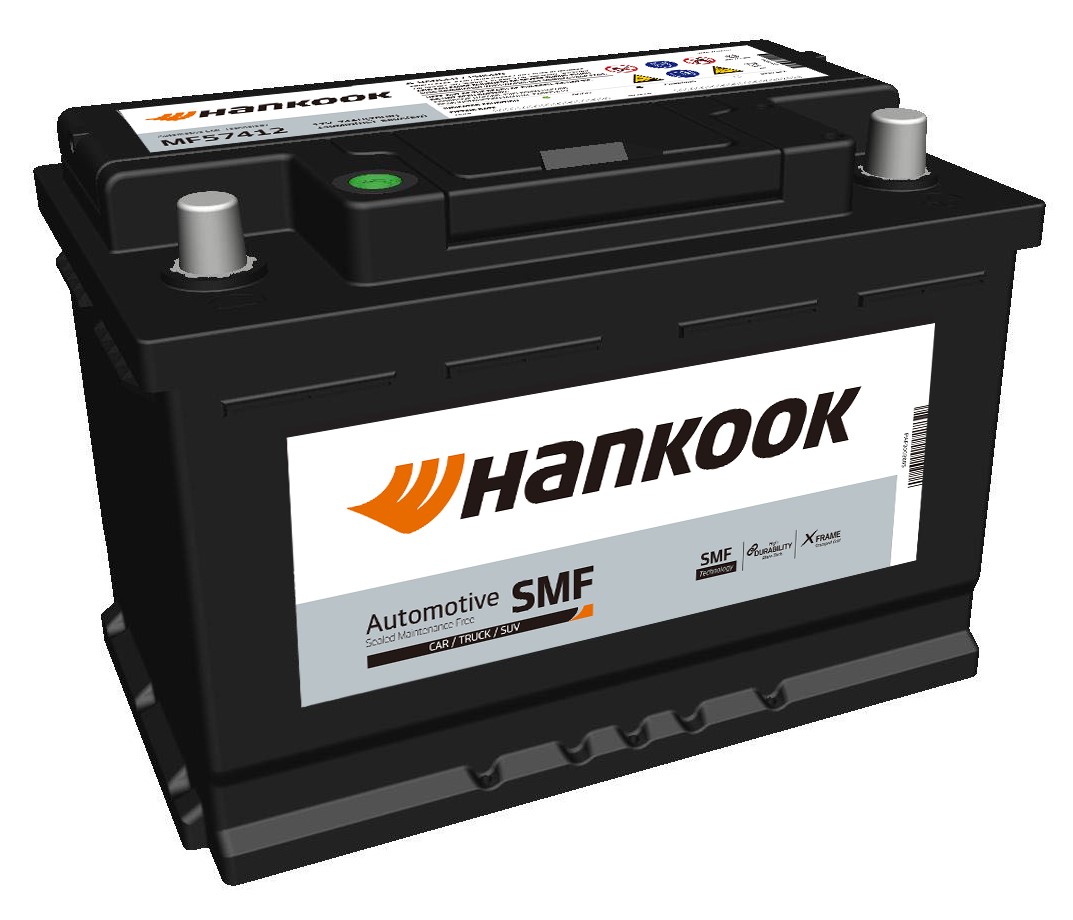 HANKOOK SMF MF57412 12V 74Ah 680A