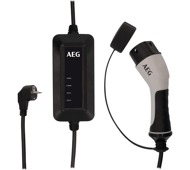 AEG Typ 2 E-Ladegerät mit Steuerbox