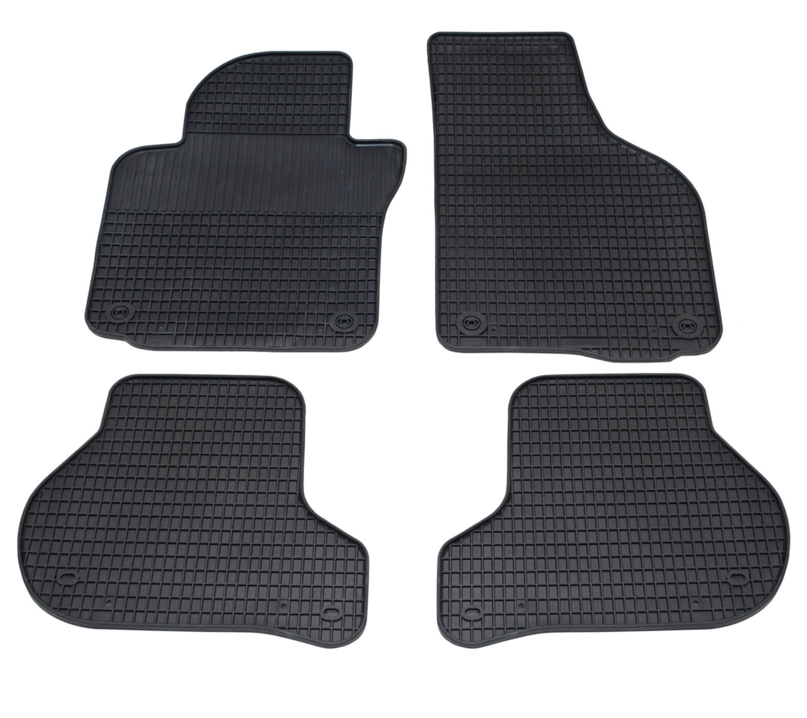 SCHOENEK Passform Fußmatten Set Gummi 4-tlg. für VW Golf 5/6