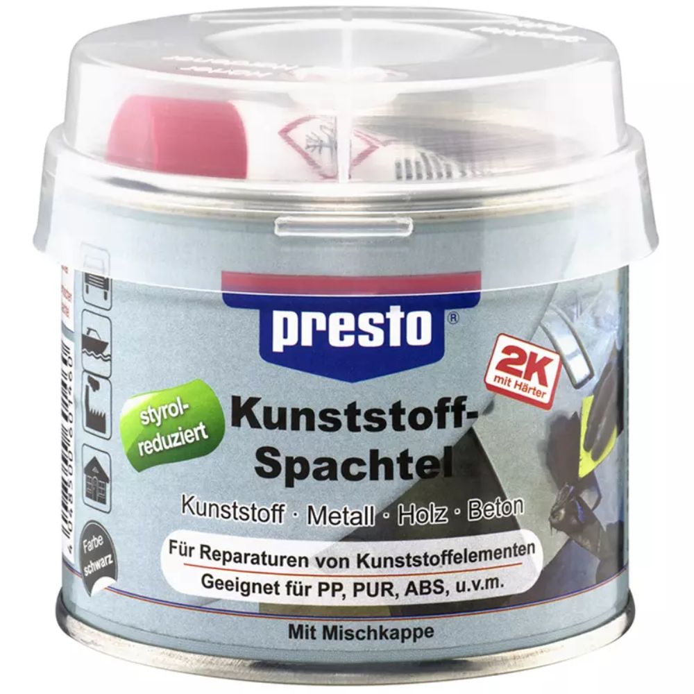 presto-kunststoffspachtel-250g-inkl-haerter-styrolreduziert-12364978 PRESTO Kunststoffspachtel 250g inkl. Härter - styrolreduziert