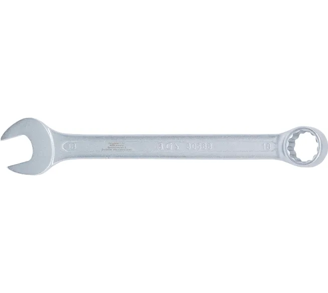 BGS TECHNIC Maul-Ringschlüssel 18mm 15°