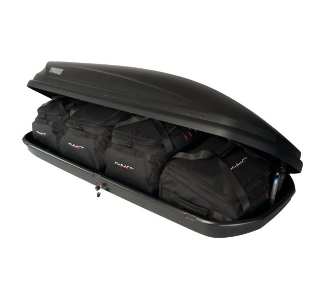 KJUST Taschenset 4 Stk. für Dachbox THULE PACIFIC 600
