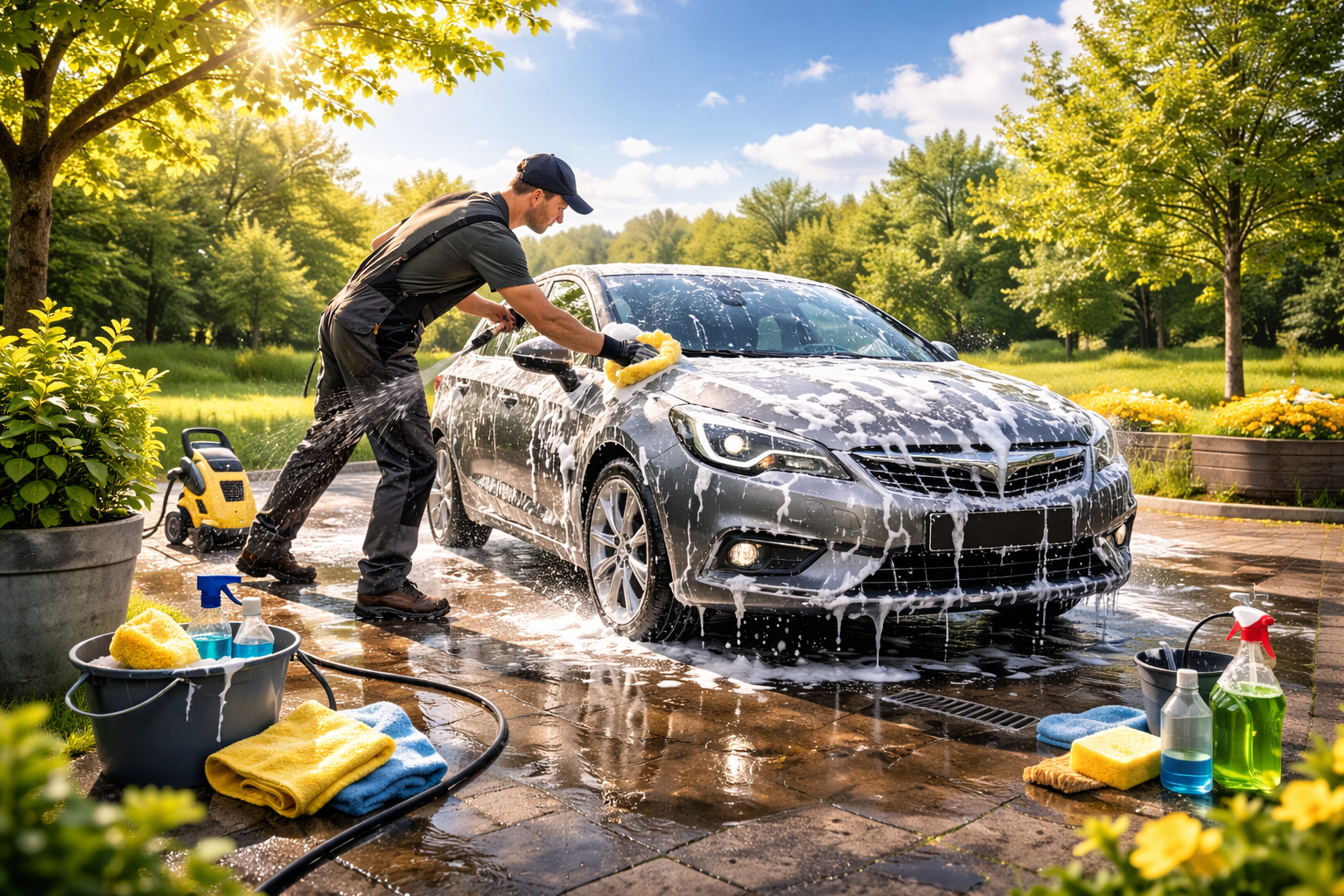 PKW-Reinigung Aussen