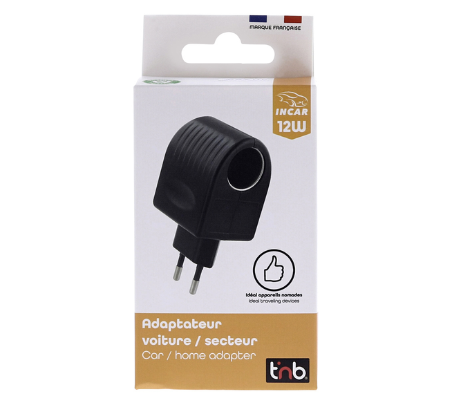 T’nB 230-V-auf-12-V-Kfz-Steckdosenadapter, 12 W