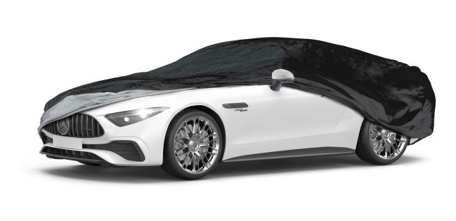 WALSER Abdeckplane Auto All Weather, Vollgarage Größe 2 PKW   