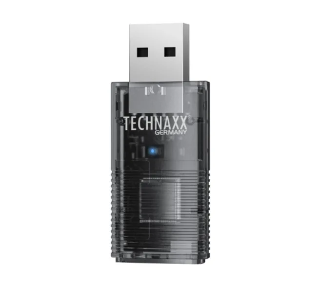 Technaxx TX-346 USB-Dongle für kabelloses CarPlay und Android Auto in Schwarz