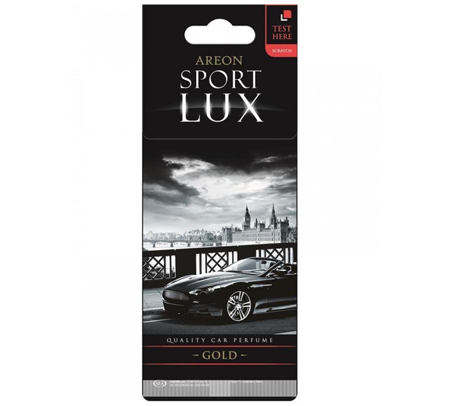 AREON Duftblatt Sport Lux Gold