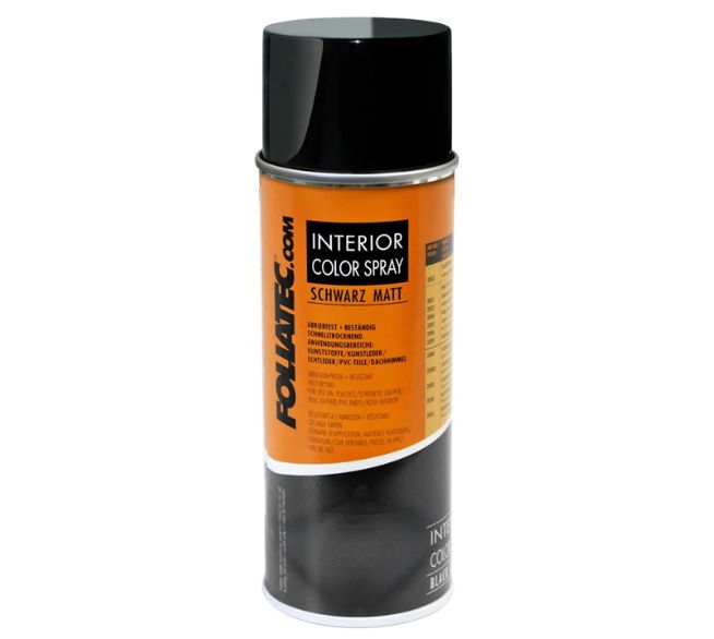 FOLIATEC Interior Spray schwarz matt 400 ml