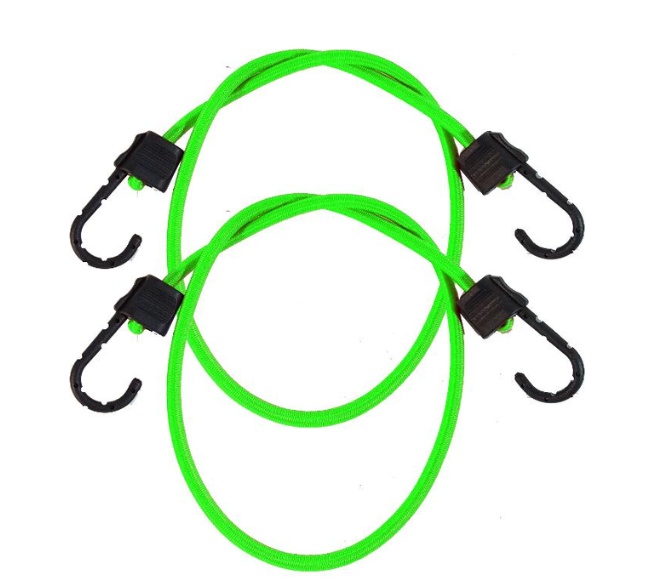 JUMBO Spanngurtset 80 cm mit extra starkem Haken grün 2 Stück