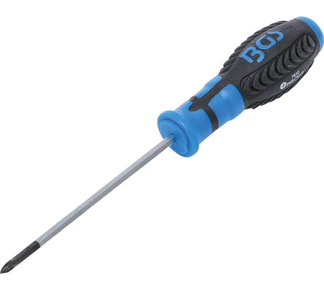 BGS technic Schraubendreher Kreuzschlitz PH0 in der Produktansicht, für präzise Schraubarbeiten an Fahrzeugen, Maschinen und Bauteilen.