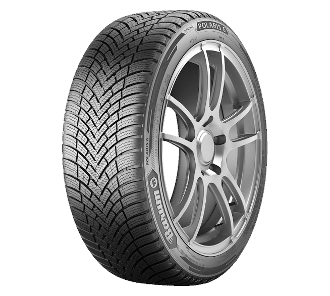 Winterreifen auf Felge der Marke BARUM Polaris 6