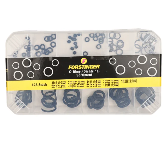 FORSTINGER Dichtungsringe-Sortiment 125-teilig