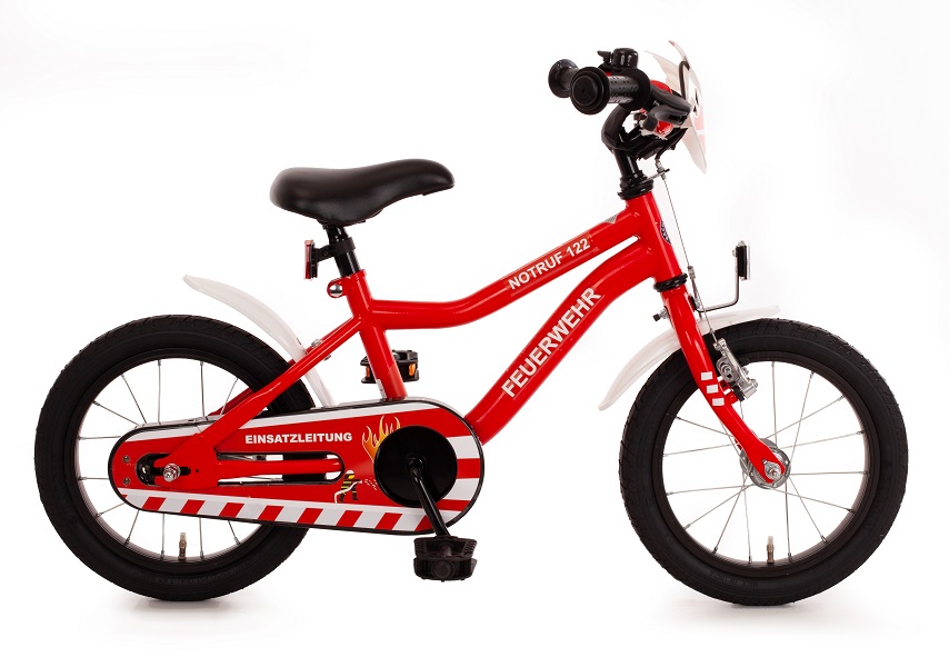 BACHTENKIRCH Kinderrad Feuerwehr 14 Zoll