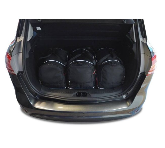 KJUST FORD B-Max 2012-2017 Kofferraumtaschen Set 3 Stk.