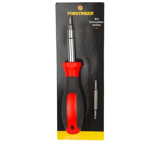 FORSTINGER Bit-Schraubendreher 8 in 1