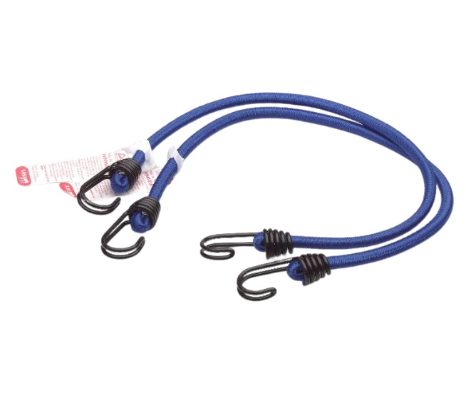 JUMBO Spanngurtset mit Sicherheitshaken blau 60cm 2 Stück