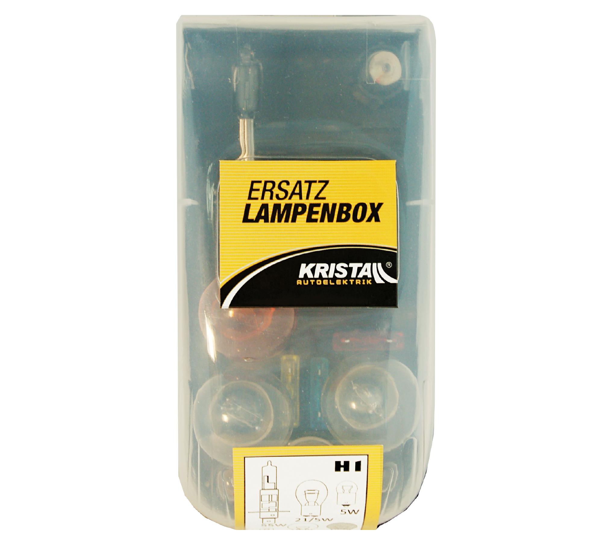 KRISTALL Lampenbox H1 12 V, 14tlg.