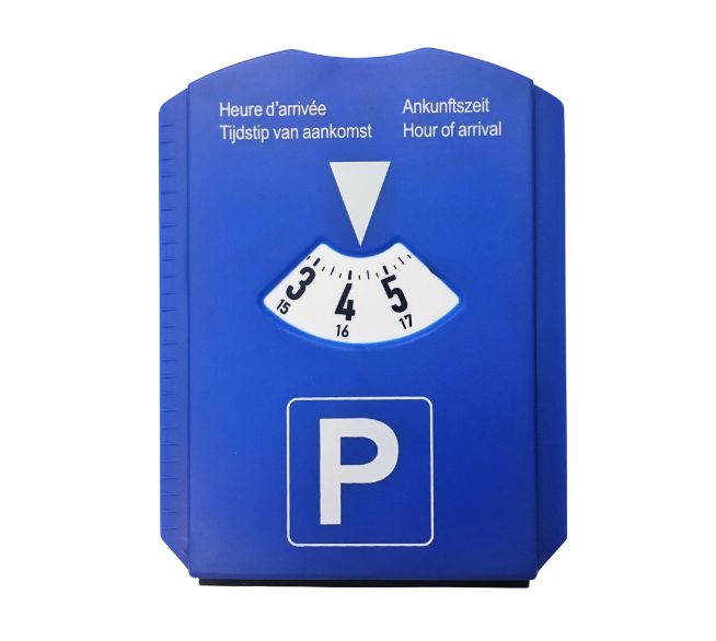 CPC Parkscheibe PVC mit Geldfach und Eiskratzer