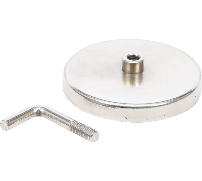 BGS technic Magnet-Haken rund in der Produktansicht, für professionelle Arbeiten in Werkstatt, Garage und Haushalt.