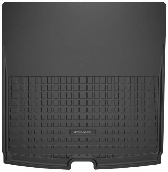 WALSER Premium Kofferraumwanne Roadmaster für Skoda Enyaq iV SUV (5AZ), variabler Ladeboden obere Position