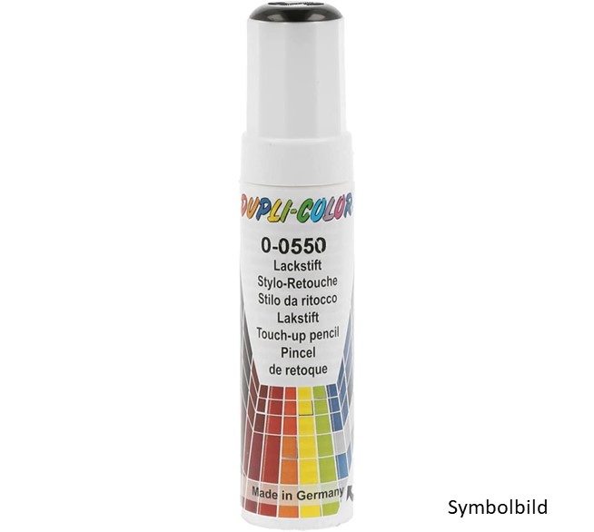 DUPLI COLOR Auto Lackstift schwarz glänzend 12 ml